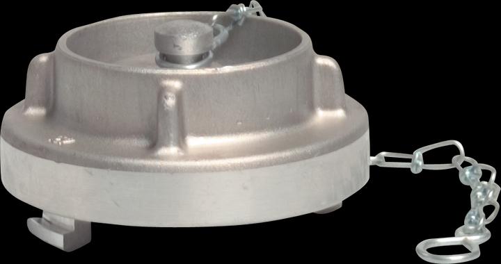 Actual product image Bevo Blindkupplung geschmiedetes Aluminium KA 66 15bar Typ Storz 52 C