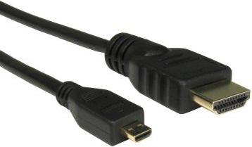 Produktbild Rs Pro HDMI-Kabel A Micro-HDMI Stecker B HDMI Stecker Premium-Hochgeschwindigkeit 4K max., 1.5m, Sch (1.50 m, HDMI)