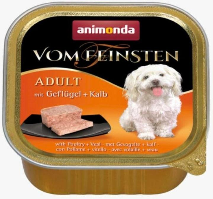 Immagine prodotto animonda Vom Feinsten Gusto Classico: Pollame e Vitello 150 g (Adulto, 1 pz., 150 g)