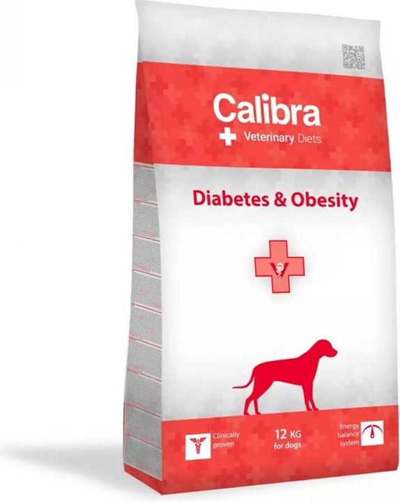 Calibra Veterinary Diets Dog Diabetes&Obesity - dry dog food - 12kg (12000 g)