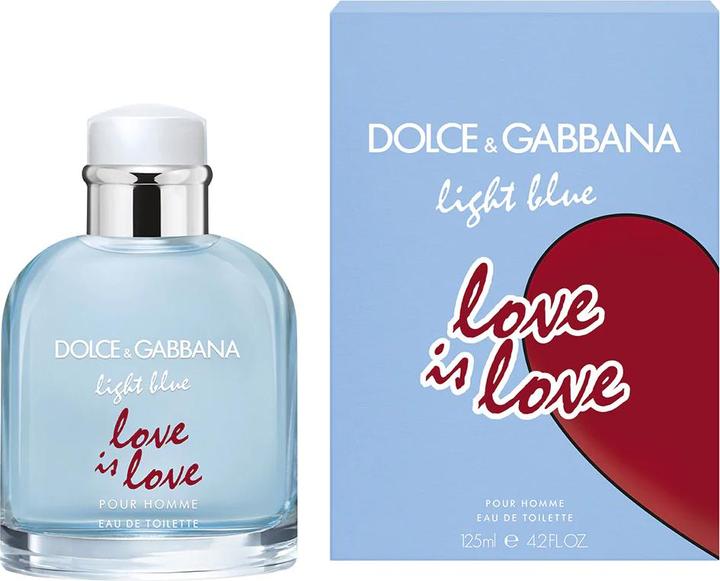 Actual product image Dolce & Gabbana Light Blue Love Is Love by Eau de Toilette Spray 125 ml (Eau de toilette, 125 ml)