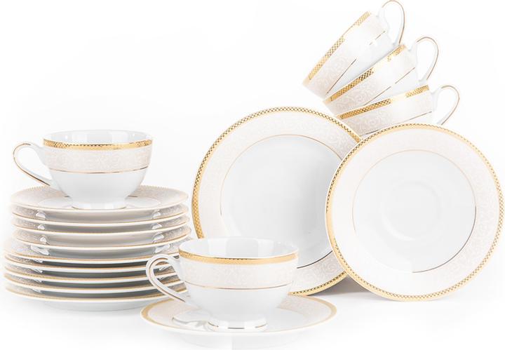 Actual product image Konsimo Martha Gold (18 Piece)