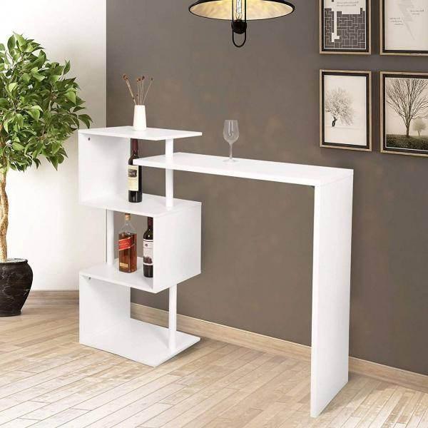 Immagine prodotto Woltu Tavolo da bar (134 x 38 x 112 cm)