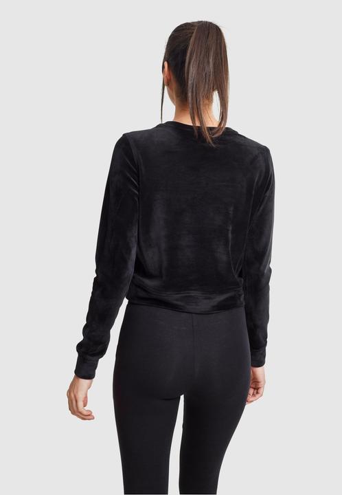 Image du produit Urban Classics Ladies Short Velvet Crew (XS)