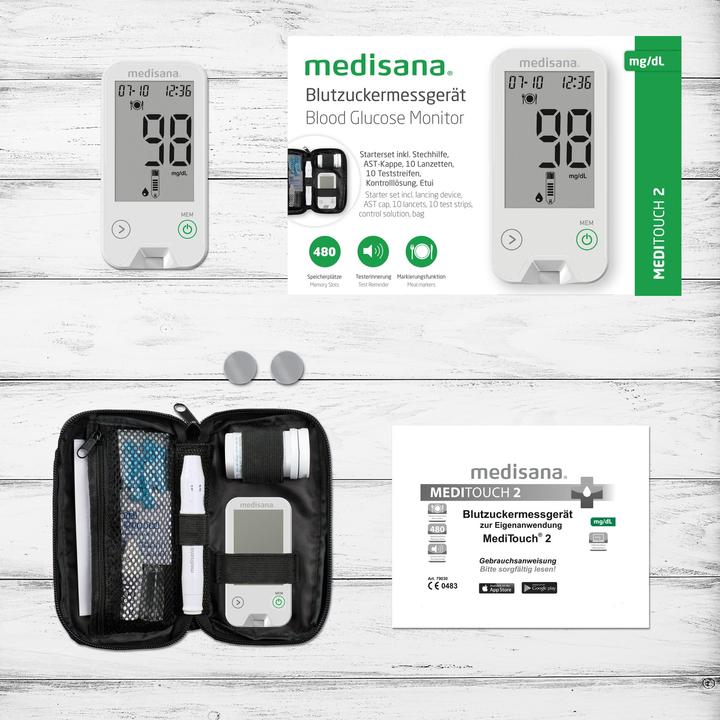 Actual product image Medisana MediTouch (Glucose monitors)