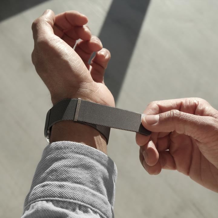 Produktbild Vonmählen Milanesearmband 2 für Apple Watch 42/44/45/49mm Granite Grey (Edelstahl)