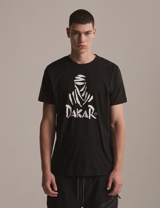 Dakar TEE DKR 24 LOGO 123 BLACK