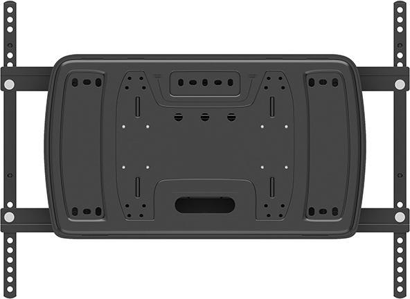 Actual product image Multibrackets Wall bracket 40" - 100", metal, black, tiltable 7° (Wall, 100", 100 kg)