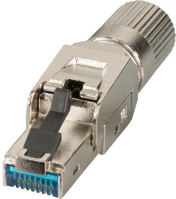 Produktbild EFB Elektronik Hersteller: RJ45 Premium Stecker STP, Cat.6A/ClassEA, feldkonfektionierbar, vo Der...