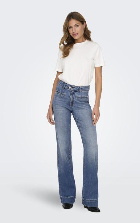 Produktbild Only ONLJUICY Hohe Taille Weiter Beinschnitt Jeans Jeans mit weitem Bein (W27/L32)