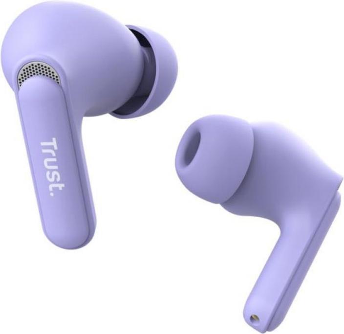 Trust Yavi Bt Enc Earbuds Purple (ANC, 23 h, Wireless)