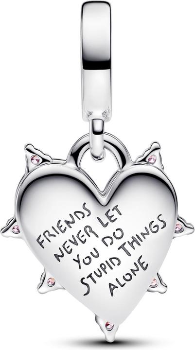 Produktbild Pandora Moments Freundschafts Doppel AnhÃ¤nger (Sterling Silber 925)
