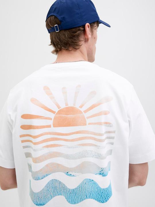 Produktbild Jack & Jones Gedruckt Rundhalsausschnitt T-shirt T-shirt (XL)