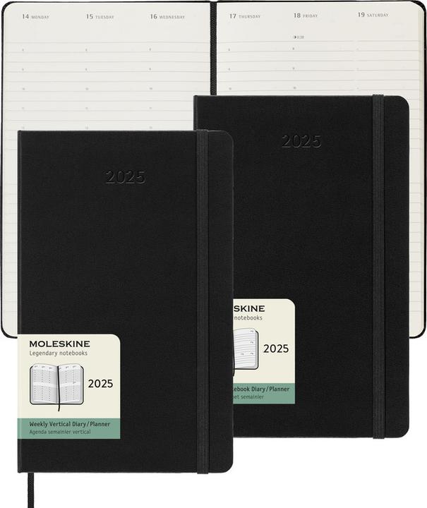 Moleskine Business Agenda Hard Cover Weekly (13 x 21 cm, English)