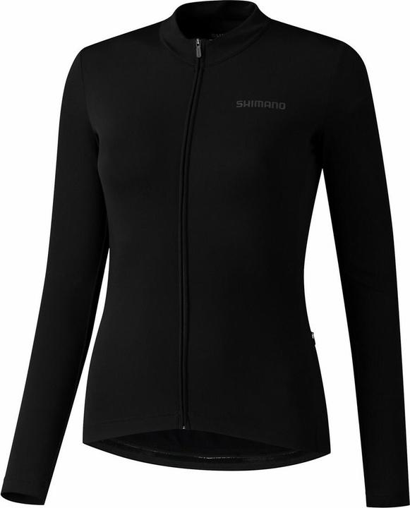 Shimano W'S KAEDE Thermal Long Sleeve Jersey BLACK ((W'S) XXL) (XXL)