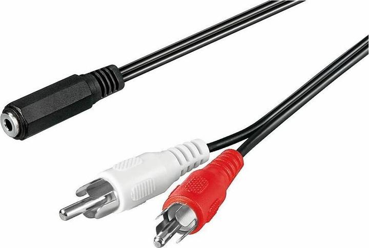 Image du produit MicroConnect Câble adaptateur audio, 1,5 mètre (1.40 m)