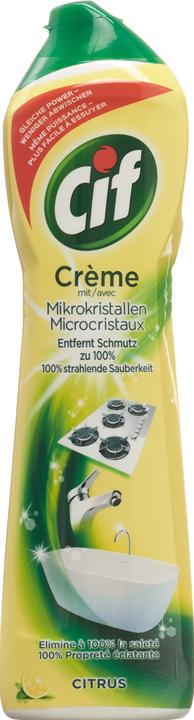 Actual product image Cif crème citrus