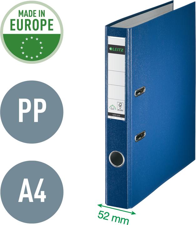 Produktbild Leitz 180° Plastik Swiss Edition (A4, 52 mm, 1 Stück)