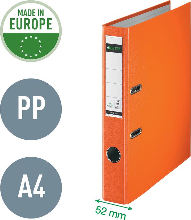 Produktbild Leitz 180° Plastik Swiss Edition (A4, 52 mm, 1 Stück)