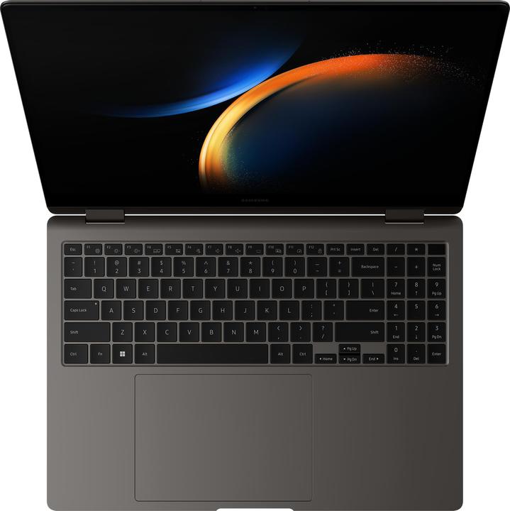 Actual product image Samsung Galaxy Book3 Pro 360 (16", Intel Core i7-1360P, 16 GB, 512 GB, DE)