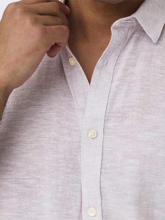 Image du produit Only & Sons Onscaiden Life Ss Solid Linen Shirt Noos (XS)