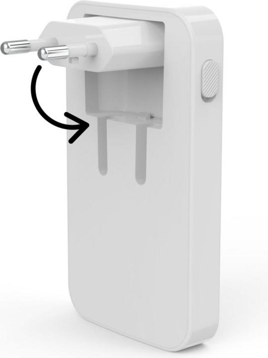 Actual product image Hama Quick charger, 2x USB-C, 1x USB-A, flat mini charger, PD, 65 W, WS (65 W)