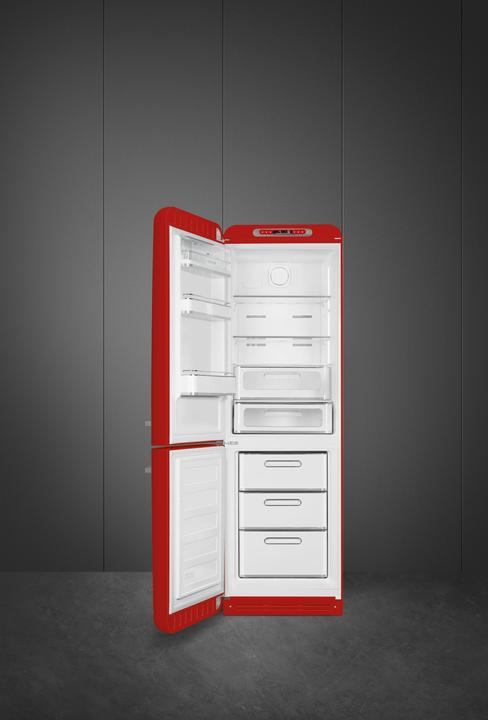 Actual product image Smeg Fridge-freezer FAB32LRD5 Red, Left (331 l)