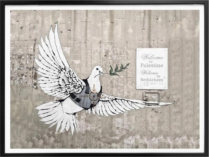 Produktbild Trenddeko Die Friedenstaube (80 x 60 cm)