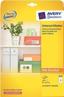 Image du produit Avery Étiquettes universelles