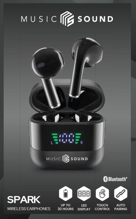 Immagine prodotto Music Sound Btmstwssparkk (Nessuna soppressione del rumore, 30 h, Senza fili)