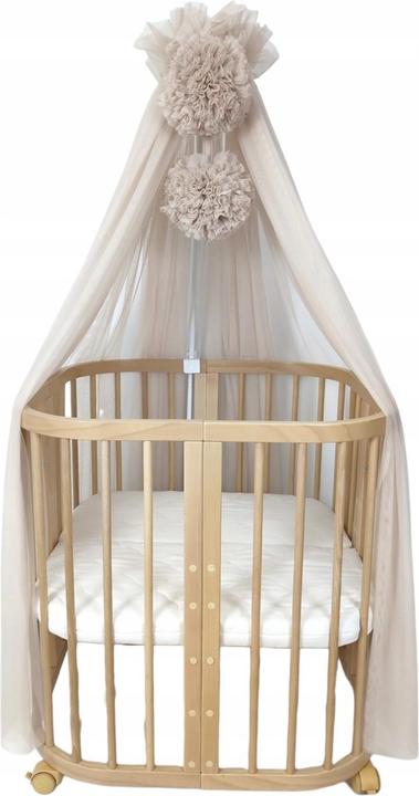 Produktbild Baby-Nest Betthimmel Pompons
