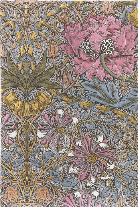 Image du produit Paperblanks Répertoires - Morris Chèvrefeuille Rose - Mini - Répertoires (9,5 x 14 cm, Règle spéciale)