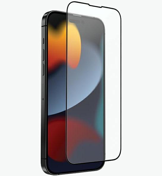 Actual product image Uniq Optix Matte iPhone 14 6.1" matowe szkło hartowane z aplikatorem (1 Piece, Apple iPhone 14, Apple iPhone 13 Pro, Apple iPhone 13)