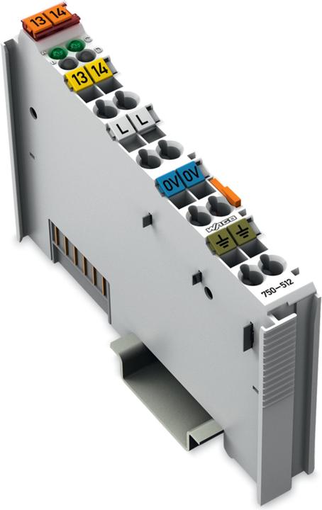 Produktbild Wago Digital I/O-Modul AC Serie 750 250V 750-512 (Relaissockel)