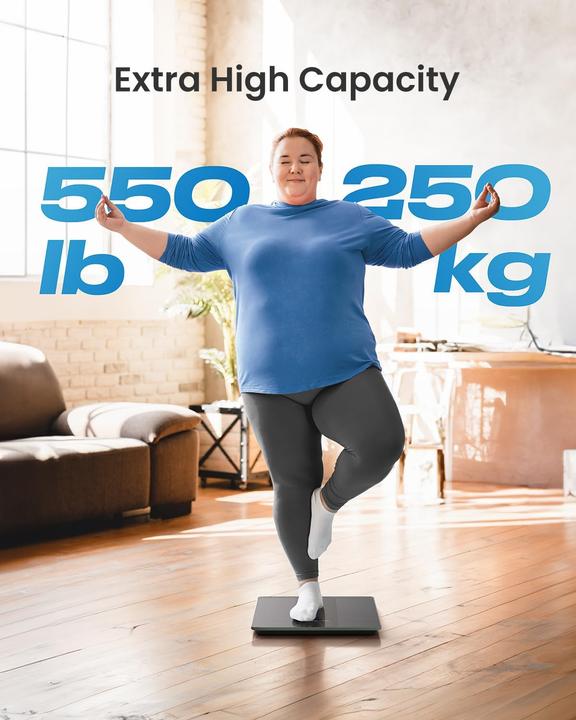 Produktbild Renpho Digitale Personenwaage mit 250 kg Kapazität (250 kg)