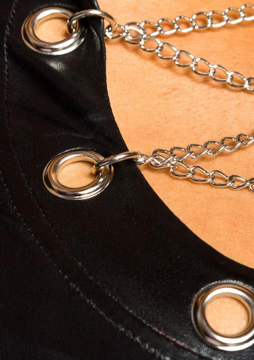 Image du produit Saresia Ensemble jarretelles wetlook S (S)