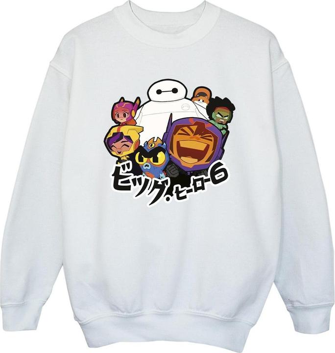 Immagine prodotto Disney Big Hero 6 Baymax Group Manga Felpa Ragazze (104)