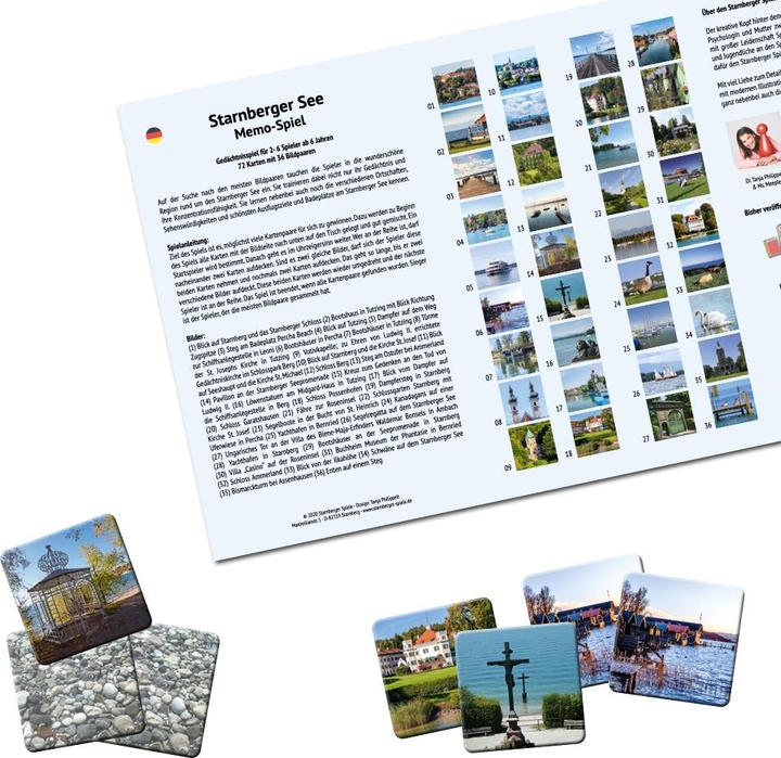 Actual product image Starnberger Spiele Lake Starnberg Memo Game (German)