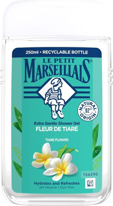 Immagine prodotto Le Petit Marseillais Gel doccia Fiori di Tiaré 250 ml (250 ml)