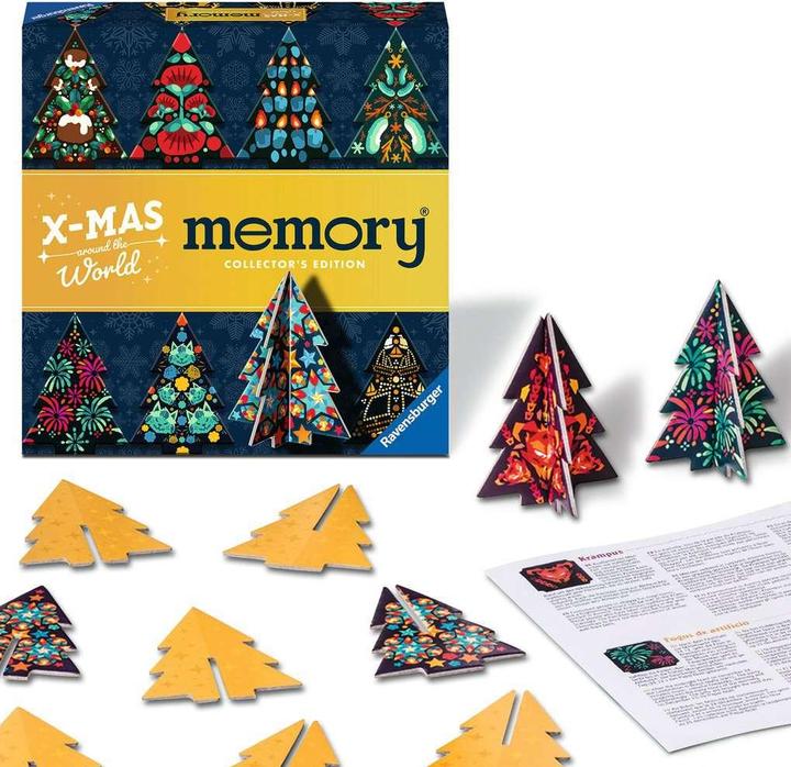 Produktbild Ravensburger 22350 Collector's memory® Weihnachten - Das weltbekannte Gedächtnisspiel mit (Multilingual, Englisch, Deutsch, Italienisch, Französisch, Portugiesisch, Spanisch, Isländisch, Japanisch)