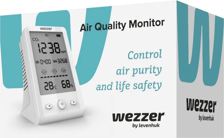 Actual product image Levenhuk Wezzer Air MC10 Air Quality Monitor