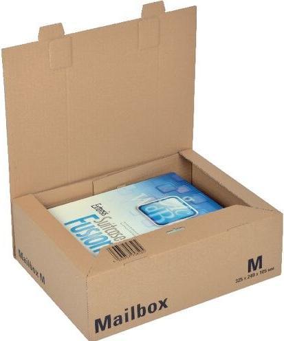 Produktbild Colompac Versandkarton Mailbox Typbezeichnung: M Innenmasse: 32,5 x 10,5 x 24 cm (B x H x (11 x 25.5 cm, 32.5 x 24 x 10.5 cm, 1 x)