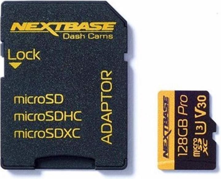 Nextbase Scheda Micro SD U3 da 128 GB (128 GB, microSD, microSDXC, U3, UHS-I)