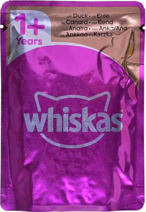Produktbild Whiskas saszetki z drobiem dla kota 80x85g (Senior, 1 Stk., 6800 g)