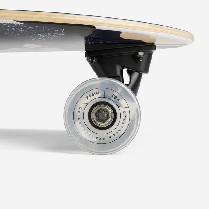 Immagine prodotto Decathlon Longboard 33" Surfskate Cruising - Blu Natura (32.99")