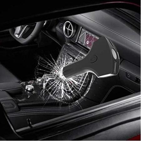 Actual product image Ledwood Chargeur Auto Qc 2 USB Coupe-Ceinture Brise-Vitre Lampe-Sos
