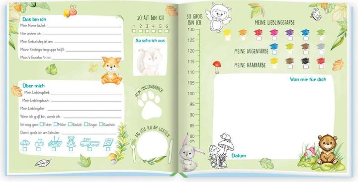 Actual product image Freundebuch Meine Kindergartenf (German)