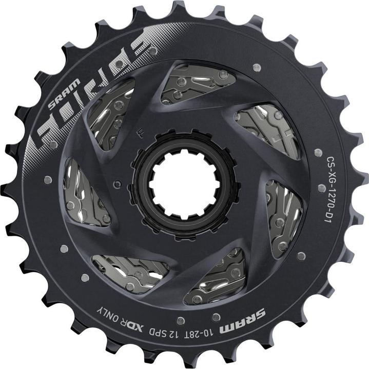 Actual product image Sram XG-1270 Force eTap AXS (12-speed, 10-28)