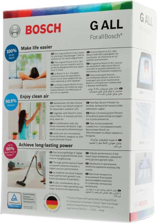 Immagine prodotto Bosch Hausgeräte PowerProtect Tipo G ALL, BBZ41FGALL (1 x)