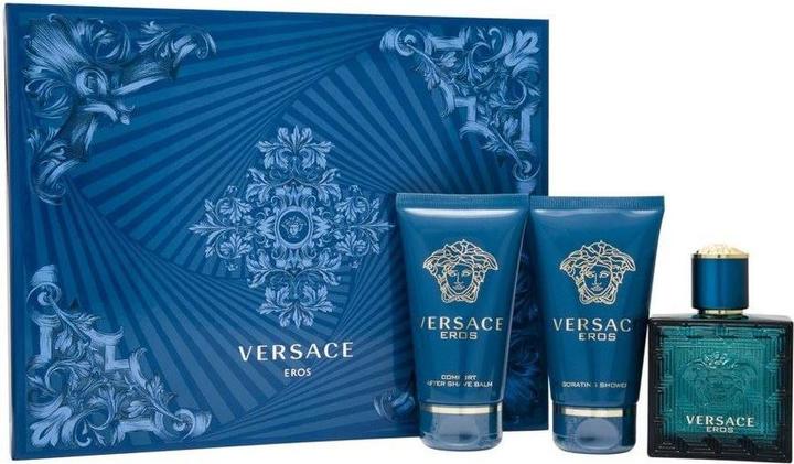 Immagine prodotto Versace Eros Profumo, Gel Doccia & Balsamo Dopobarba Set (Set per la cura del corpo, Set profumo)